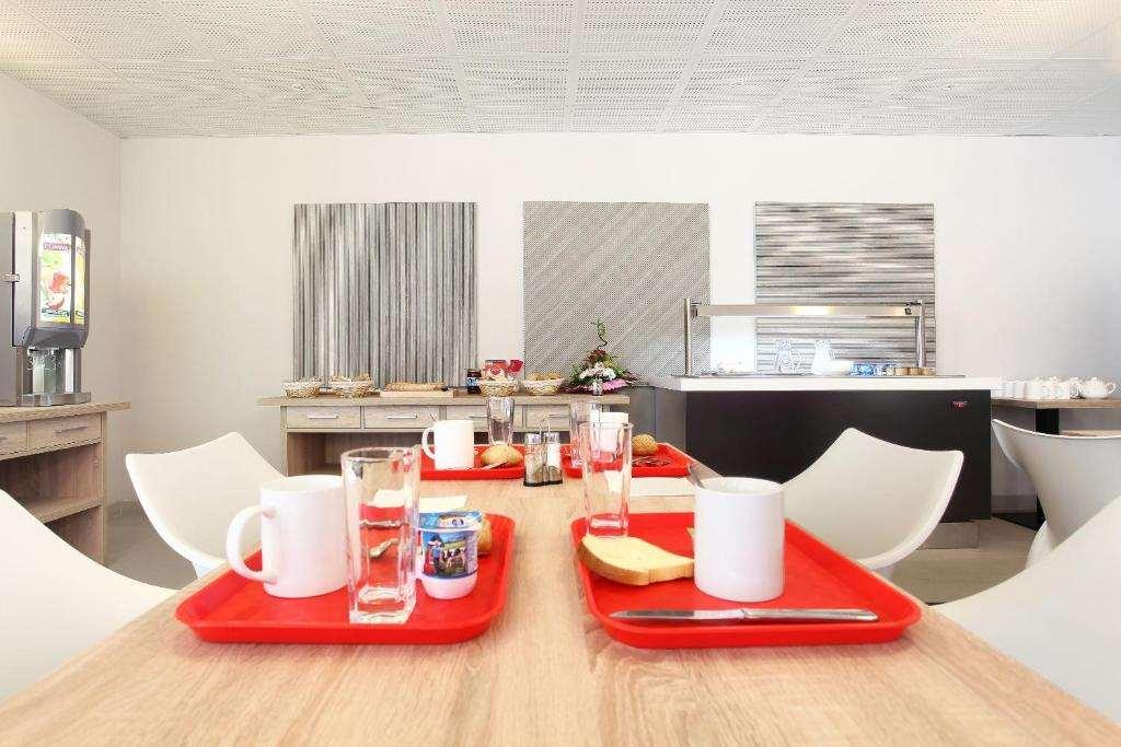 Appart Hotel Odalys City Marseille Le Dome Restaurang bild